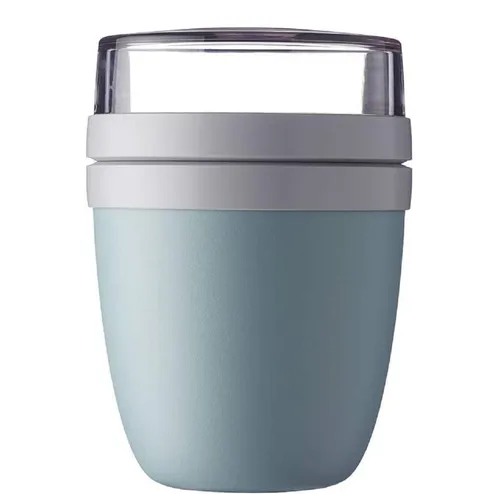 Mepal Lunchpot Ellipse , Reisebecher , Joghurtbecher to go , 500ml Nordic Green