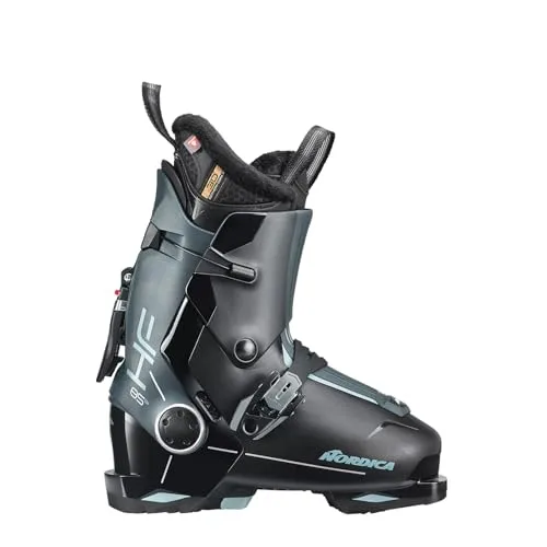NORDICA HF 85 W (GW) Nero/Verde/Acqua - 27,5 Skischuhe - Leistungsstarke Damen-Skischuhe für Komfort und Kontrolle auf der Piste, ideal für Anfänger und Fortgeschrittene.