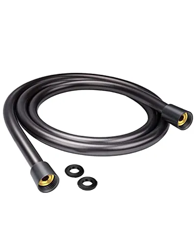 Duschschlauch 1,6m- YEAUPE Brauseschlauch mit Verdrehschutz 160cm Standard 1/2