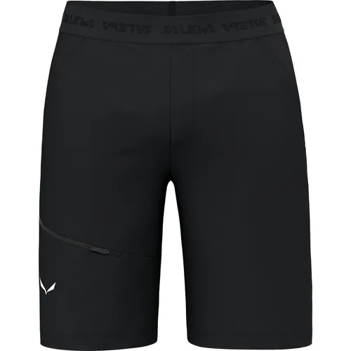 Salewa Herren Puez 4 Shorts XXL - Schwarz - Wanderhosen mit windabweisendem und elastischem Material, ideal für Outdoor-Abenteuer und maximalen Komfort.
