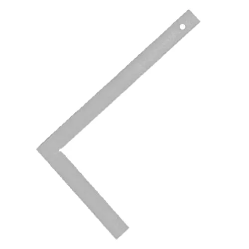 Karl Dahm Maurerwinkel ohne Anschlag, 700 mm – Präziser Metallwinkel für rechte Winkel - Hochwertiger 90-Grad-Winkel aus verzinktem Edelstahl für präzises Anreißen und Ausrichten. Ideal für Bauprojekte und vielseitige Anwendungen mit geprüfter Qualität.