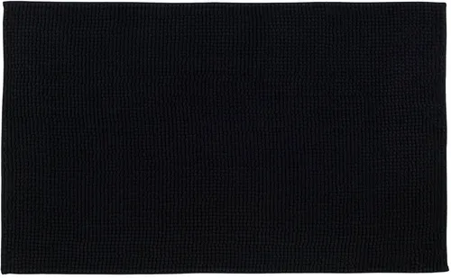 Gözze Badematte Chenille, Höhe 15 mm, rutschhemmend beschichtet, fußbodenheizungsgeeignet, Polyester, rechteckig, Badteppich, Uni Farben, besonders weich durch Microfaser, waschbar
