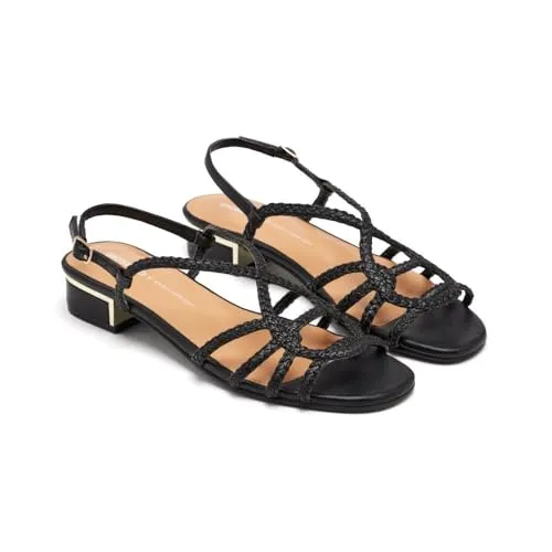 GIOSEPPO Sandalen aus POWNAL-Leder, Schwarz, 36 EU
