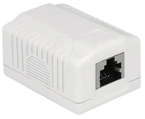 DELOCK 86196 - Netzwerk Dose 1xRJ45 LSA CAT.6A