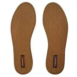 CINNEA Zimt-Einlegesohlen Baumwolle Laufschuh (1-tlg., 1 Paar) gegen Schweißfüße und Fußgeruch braun 37 EU