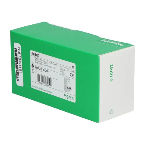 Schneider Electric 60180 C60 Miniature Circuit-Breaker - Sonstiges Automations Equipment, kompakte und zuverlässige Sicherung für optimalen Schutz Ihrer elektrischen Anlagen