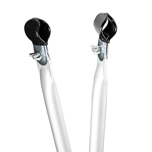 STÜCK Aluminium Zeltstange - Teleskopierbar 110-200 cm - Zeltstangen für Vorzelte, leicht und stabil aus Aluminium. Mit Klemmen und Feststellschraube für stufenlose Verstellung. Ideal für mehr Stabilität bei Wind und Wetter.