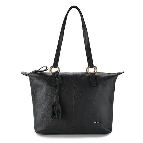 Picard Calico Shopper Tasche Leder 39 cm schwarz - Elegante Handtasche aus hochwertigem Leder, ideal für den täglichen Gebrauch und perfekt für stilbewusste Frauen.