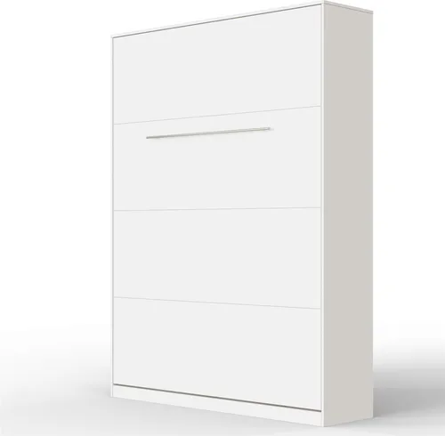 SMARTBett Schrankbett Standard Weiss 140 Vertikal