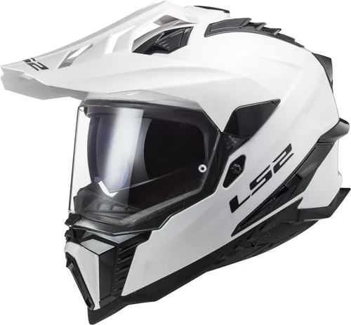 LS2 MX701 Explorer Solid Endurohelm in weiß von LS2 Helmets