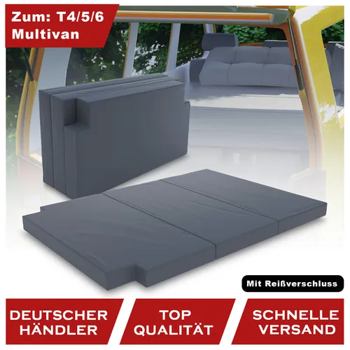 VW T4 T5 T6 Klappmatratze Schlafauflage