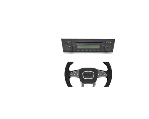 Autoradio Einbaupaket für Pioneer MVH-S320BT für Audi A4 B5 + Concert CD Lenkradfernbedienung | Bluetooth USB