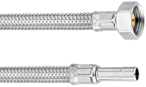 Cornat Flexibler Verbindungsschlauch - 500 mm Länge - 1/2 Zoll IG, Ø 10 mm - Hochwertige Edelstahl-Umflechtung / Anschlussschlauch für Wasserhahn / Armaturenschlauch / Flexschlauch / T317361270