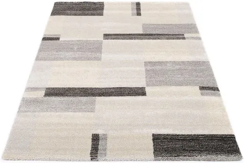 Novel Webteppich Palazzo Bloc, Grau, 160x230 cm von OCI DIE TEPPICHMARKE