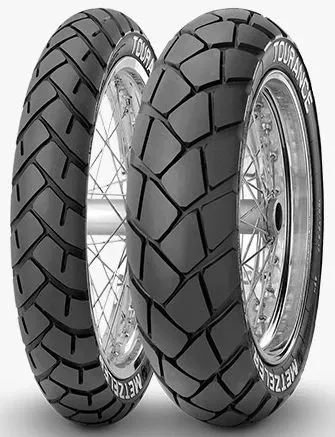 Metzeler Tourance Front - Motorradreifen mit hoher Kilometerleistung und ausgezeichnetem Nassgrip, ideal für Sporttourer und Straßenenduros, auch für leichtes Gelände geeignet.
