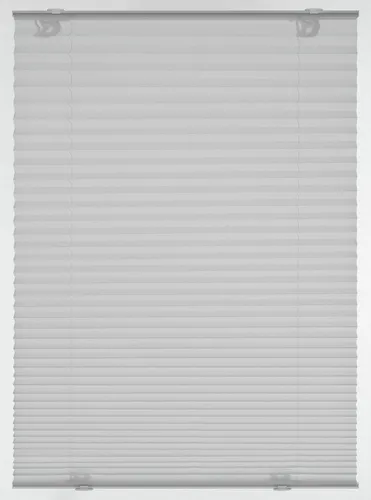 GARDINIA Dachfensterplissee Plissee Solo mit Saugnäpfen Grau - Dachfensterplissee in Grau, lichtdurchlässig und blickdicht, einfach ohne Bohren zu montieren. Ideal für individuelle Lichtregulierung und kindersicher.