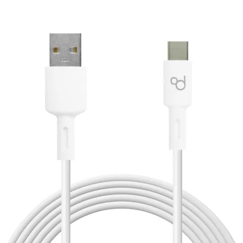 USB Type C 1,5m 6A 148BA Ladekabel und Datenkabel Sync Kabel Aufladekabel Weiss