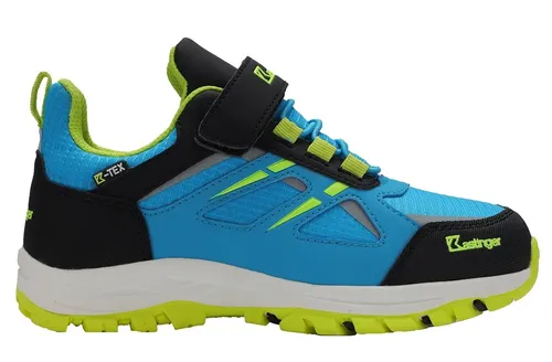 Kastinger Wander-Freizeitschuhe Grabner Low EV KTX - Wasserdicht und Bequem für Kinder - Wanderschuhe in Größe 34, blau, ideal für Abenteuer im Freien dank wasserdichter Ausstattung.