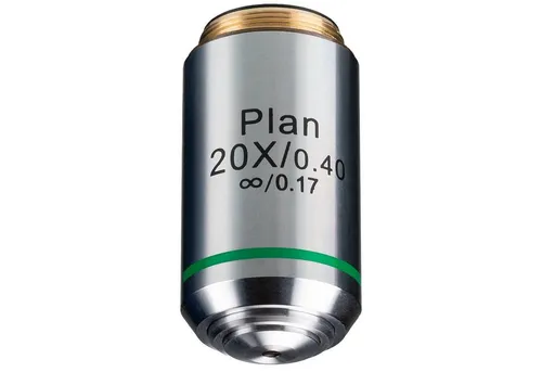 BRESSER DIN PL Objektiv 20x für Mikroskope von BRESSER