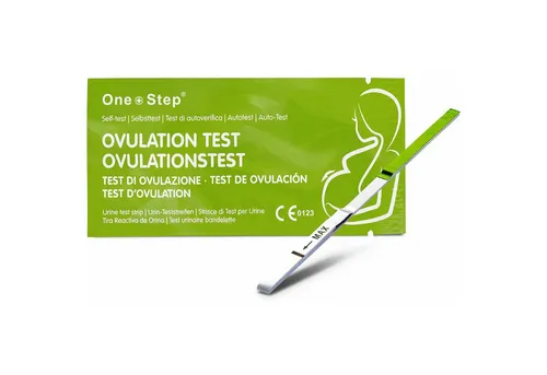 One+Step Ovulationstest GreenLine mit optimaler Sensitivität 20 miu/ml, 50-tlg.