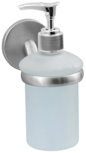 Seifen- & Lotionsspender Silber von Fackelmann
