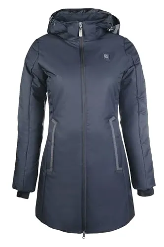 HKM Damen Elegant Style Heizmantel, Dunkelblau, XS