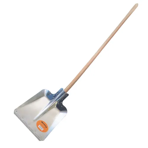 ALU Schneeschaufel 150cm Schneeschieber Schneeräumer Stallschaufel robust 38cm
