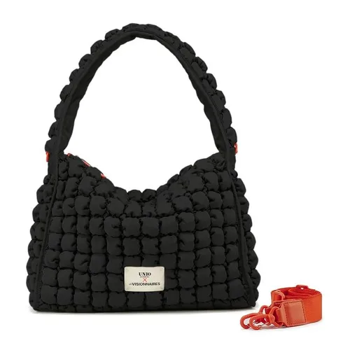 Les Visionnaires Schultertasche Unio Hobo - Schultertasche aus Polyester mit praktischem Innenleben, Handyfach und verstellbarem Umhängeriemen für individuellen Tragekomfort – ideal für jeden Tag.