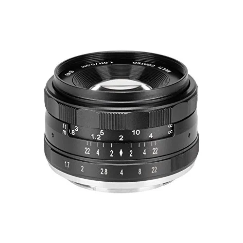 Meike Optics MK 35mm f1.7 Weitwinkel Objektiv, manueller Fokus für Fuji