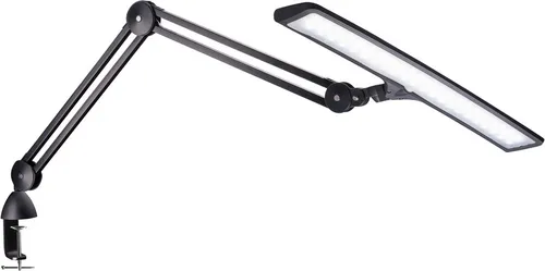 Daylight Lumi Task Lamp - Verstellbare LED Schreibtischlampe mit 4000 Lux Helligkeit - Schreibtischlampen mit 4000 Lux für klare Beleuchtung, verstellbar für optimale Flexibilität und 95+ CRI für präzise Farbwiedergabe. Ideal für kreative Arbeiten.