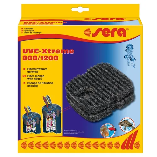 sera Filterschwamm Ersatzschwamm geriffelt für Außenfilter UVC-Xtreme  -  45177