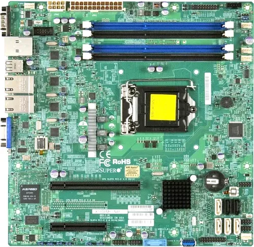 Supermicro X10SLM+-LN4F Micro ATX Motherboard