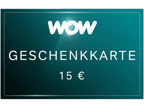 WOW Geschenkkarte (Wert: 15 €)