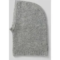 pieces Strickmütze PCNAMBI BALACLAVA NOOS BC grau