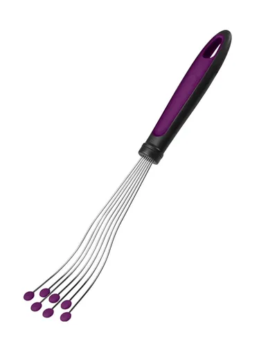 Kochblume Schneebesen Tellerbesen Lila in lila von Kochblume