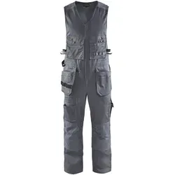 Blakläder Kombihose Bodenleger 2652 1860 in grau - D120 (D30) - Arbeits- & Schutzkleidung mit CORDURA®-verstärkten Knien für maximalen Schutz und Langlebigkeit. Flexibles Mischgewebe sorgt für optimalen Tragekomfort bei der Arbeit.