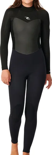RIP CURL WOMENS OMEGA 4/3 CHEST ZIP Full Suit 2025 - Flexibler Neoprenanzug für Damen - Neoprenanzug für Damen mit E5- und E3-Neopren für optimale Flexibilität und Haltbarkeit. Ideal für Surfer aller Leistungsstufen, mit praktischen Mesh-Seitentaschen und Schlüsselinnentasche.