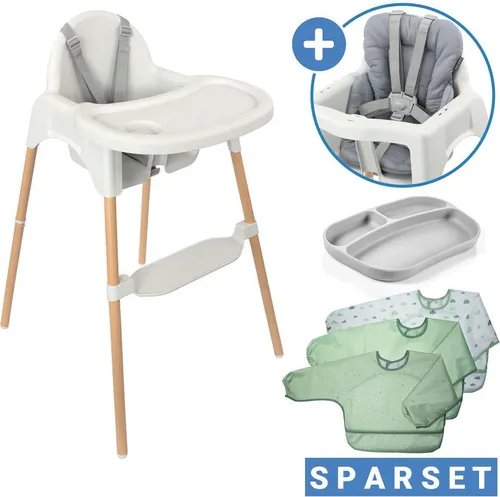 Zamboo Hochstuhl mit Sitzverkleinerer im Sparset