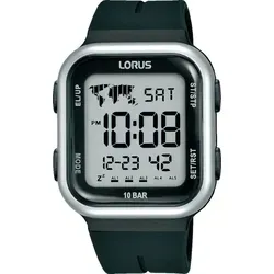Lorus R2351PX9 - Digitale Quarz Uhr - Digitaluhr mit klarem Display, 10 ATM wasserdicht und vielseitigen Funktionen wie Stoppuhr und Alarm - ideal für sportliche Aktivitäten und den Alltag.