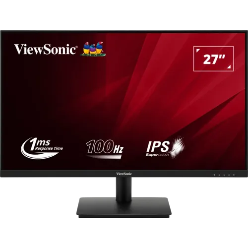 ViewSonic VA270-H-2 27 Zoll Full HD Monitor - Monitore mit brillanter Bildqualität und großem Bildschirm für ein optimales Seherlebnis, ideal für Arbeit und Unterhaltung.