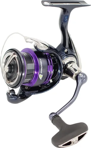 DAIWA 24 Prorex X LT 2500 - Leichte Spinning-Angelrolle - Angelrollen, Gewicht von nur 215,5 g für müheloses Angeln, ideal für präzise Würfe und starke Fänge mit einer Maximalzugkraft von 10 kg.