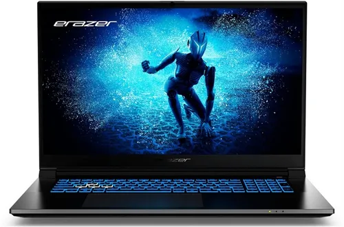 ERAZER Defender P50 Gaming Laptop in schwarz von ERAZER