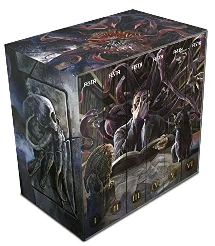 H. P. Lovecraft - Das Gesamtwerk im Schuber - Hörbücher: Sämtliche Erzählungen und Zusammenarbeiten in hochwertigem Schuber, ideal für Fans des Horror-Genres.