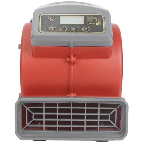 Floor dryer Luftentfeuchter 100 W Rot - Effektiver Luftentfeuchter für schnelle Raumtrocknung nach Wasserschaden. Mit 3 Windgeschwindigkeitsstufen und 10 m³/min Luftstrom ideal zur Schimmelbeseitigung.