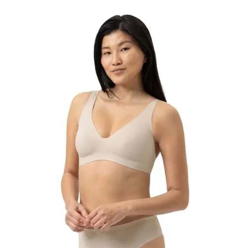 Mey - Simply Better Invisibles Triangel BH (M Bailey) - Korsagen & Bustiers für Damen, elastischer Triangel-BH mit extra angenehmem Tragegefühl und verstellbaren Trägern für individuellen Komfort.