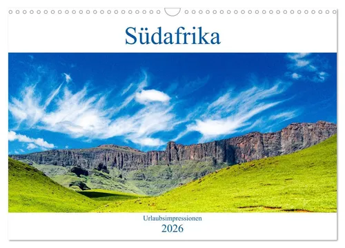 Südafrika - Urlaubsimpressionen (Wandkalender 2026 DIN A3 quer), CALVENDO Monats