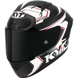 KYT Motorradhelm NZ Race Carbon Competition Helm - Motorradhelm mit Tri-Composite-Schale für optimale Stoßfestigkeit und geringes Gewicht. Der Spoiler sorgt für herausragende Stabilität und Aerodynamik bei hohen Geschwindigkeiten.