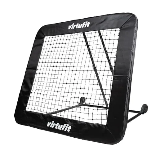 VirtuFit Fußball-Rebounder – verstellbar & klappbar – 164 x 164 cm – ideal für Kindertraining & Technikübungen