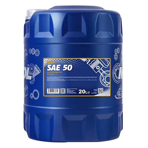 MANNOL SAE 50 20 Liter Motoröl in braun von MANNOL