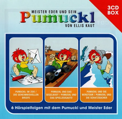 MEISTER EDER UND SEIN PUMUCKL 3-CD Hörspielbox Vol. 3 Folgen 13-18 NEU!